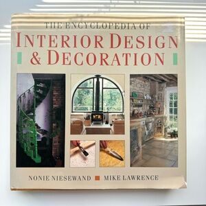 Vintage The Encyclopedia of Interior Design & Decoration Book 1988